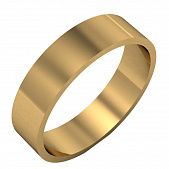Обручальное кольцо из белого золота  (модель 04-0139.1.2000)